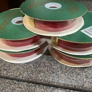 5 rolls 24 feet felt ribbon all brand new